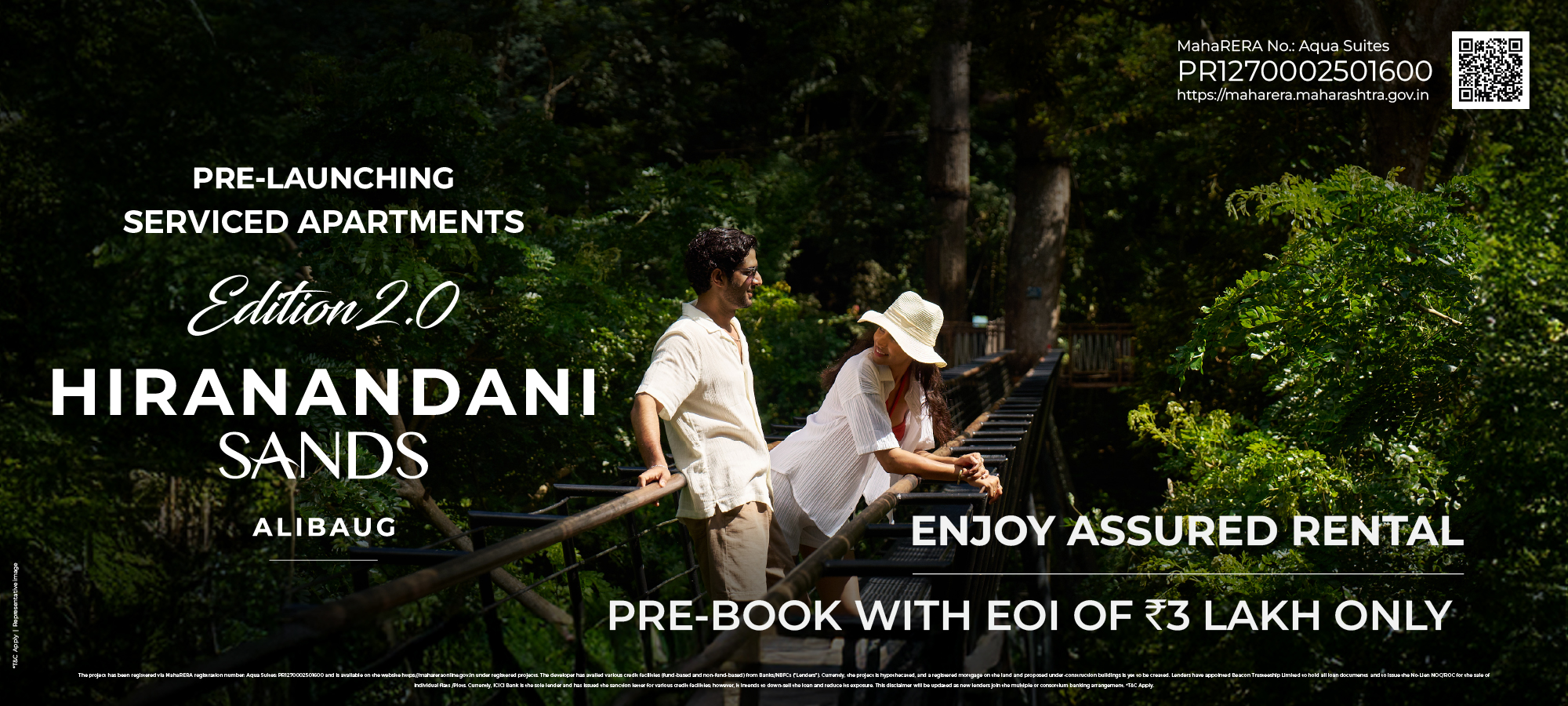 Coastal setting for serviced apartments at Hiranandani Sands in Alibaug