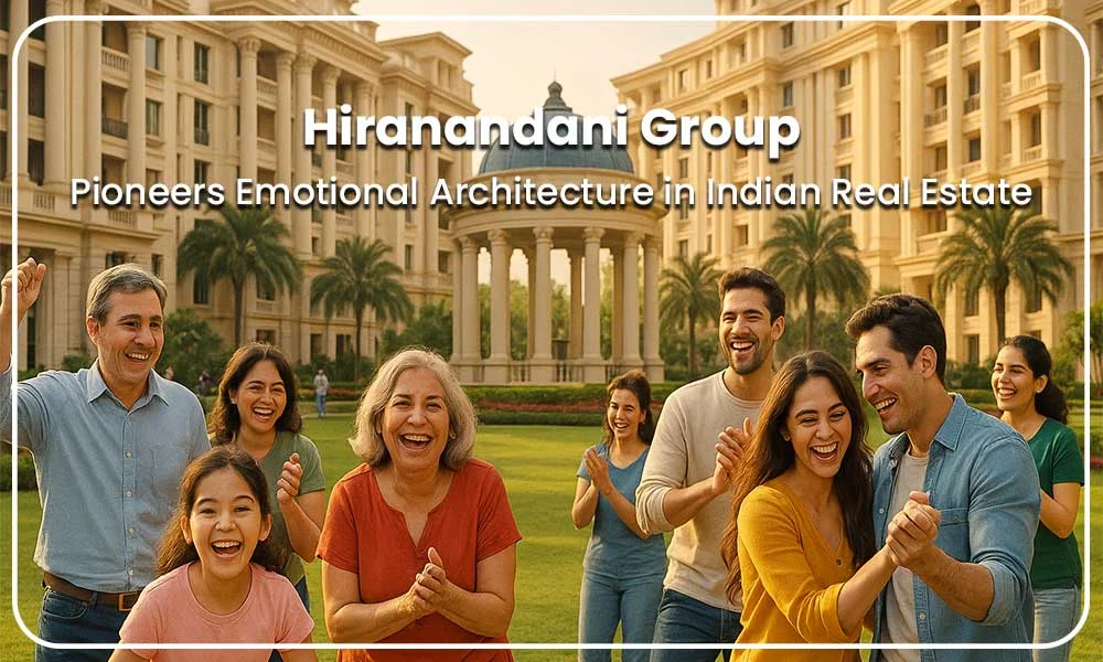 Hiranandani Group Pioneers Emotional Architecture in Indian Real Estate