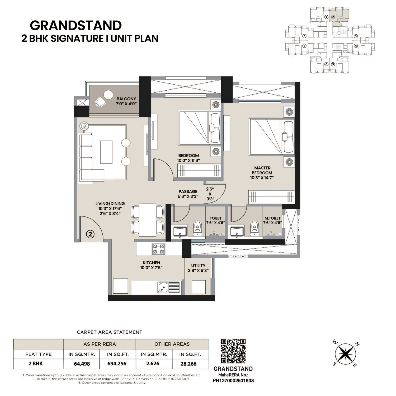 Grandstand Floor Plan
