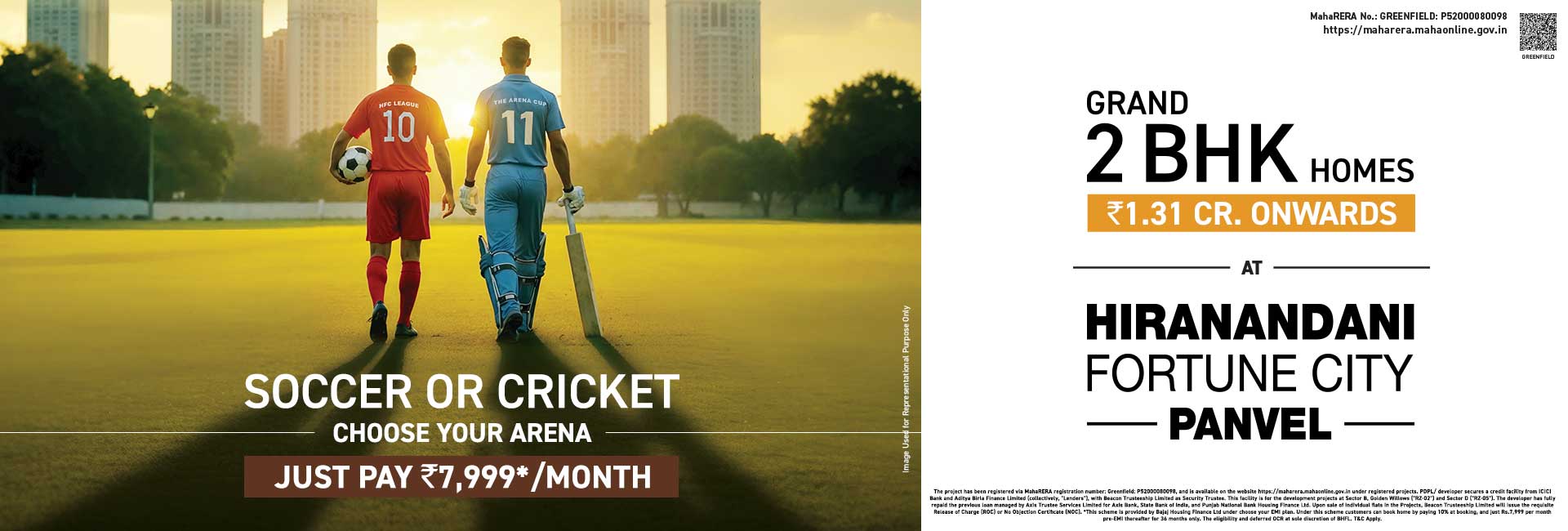 Hiranandani Fortune City Banner