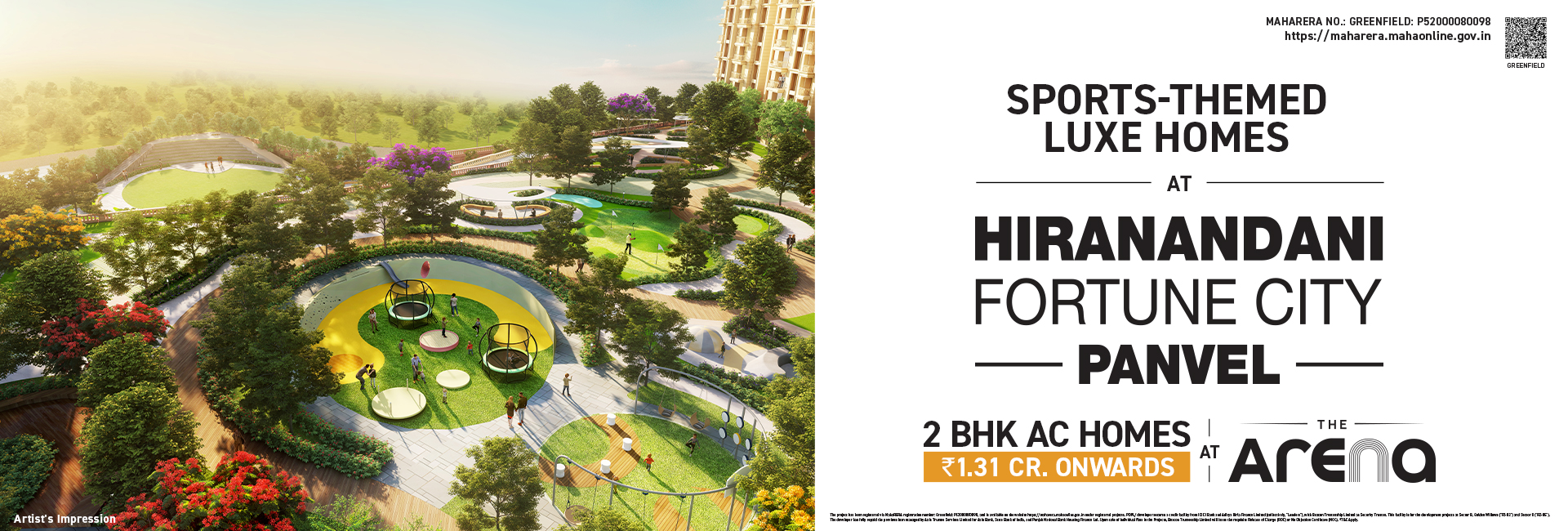 Hiranandani Fortune City Banner