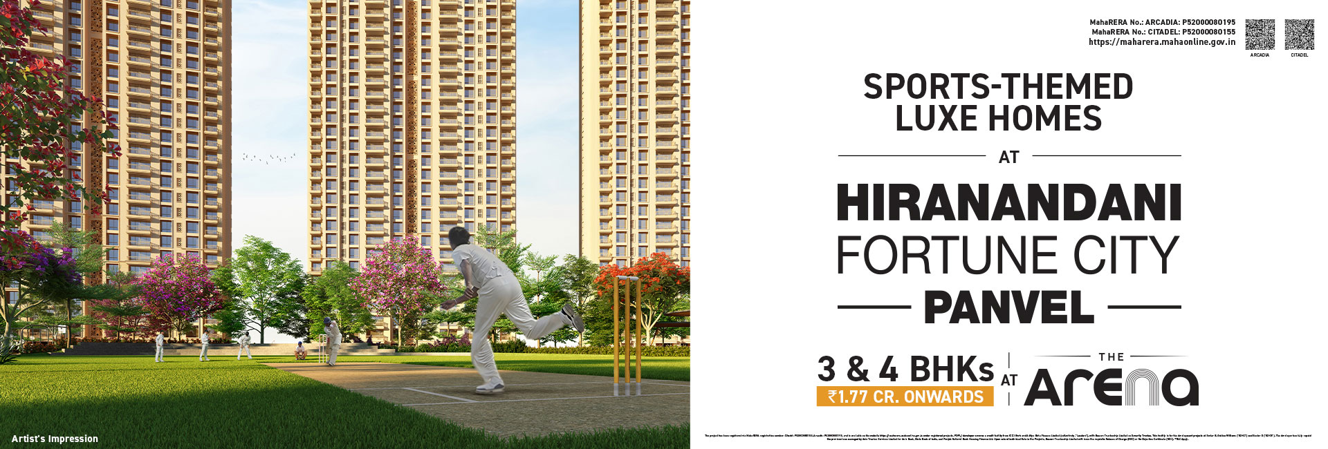 Hiranandani Fortune City Banner