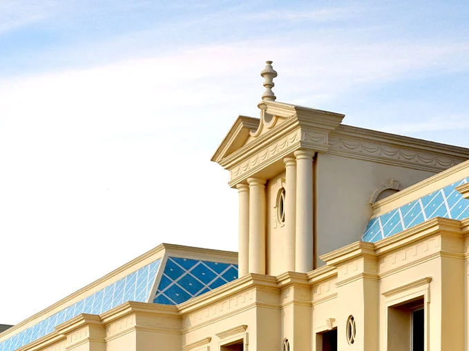 Architectural elements at Hiranandani Parks