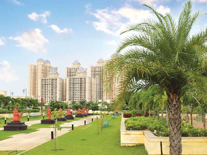 Themed gardens at Hiranandani Parks